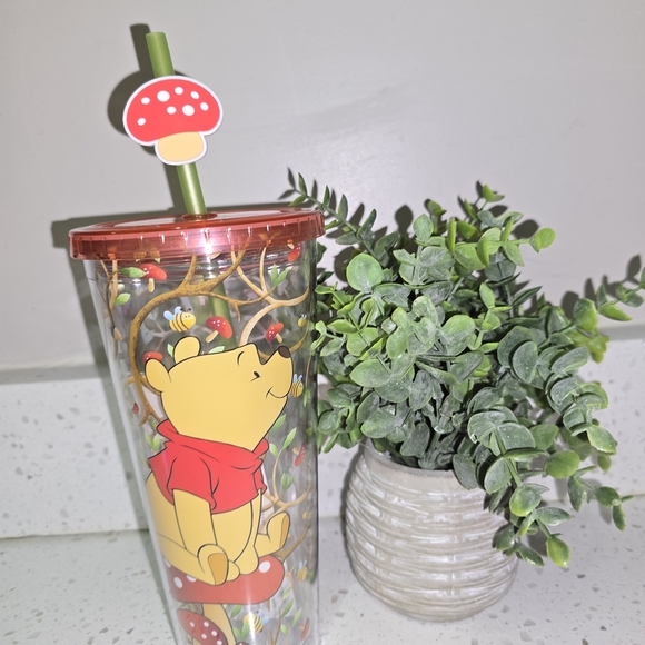 Winnie the Pooh Red Tumbler with Straw - Picture 8 of 10
